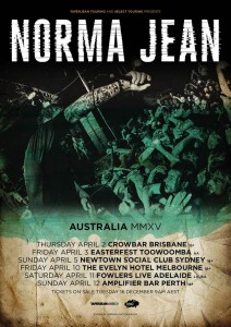 Norma Jean Australian Tour