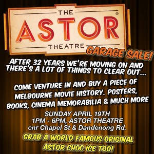 The Astor Garage Sale