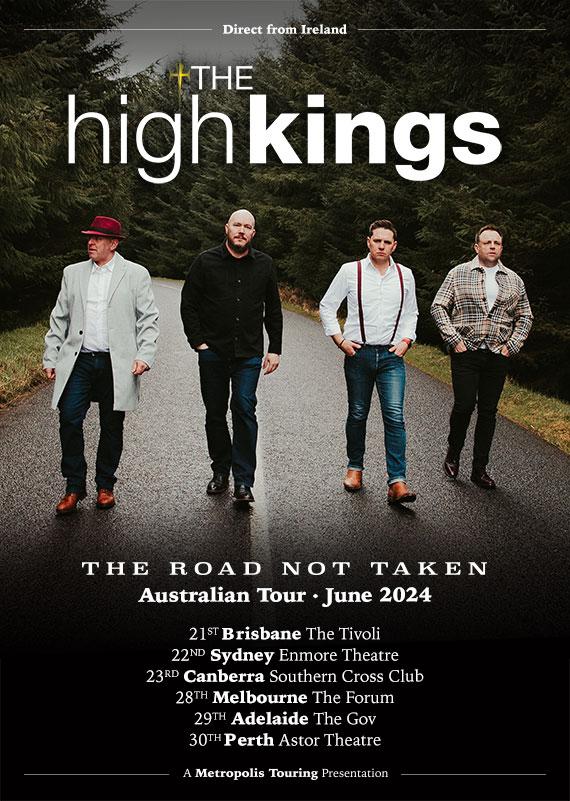 [MUSIC NEWS] THE HIGH KINGS Announce Australian Tour Subculture Media